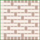 Katoenen weefsel - Atlasbinding