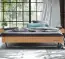 Svariata-Acero massief zwevend bed, beuken kernhout, rond frame, bed zonder hoofdbord