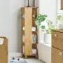 Banea plank in geloogd/geolied grenen gecombineerd met andere badkamermeubels