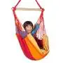 Ideaal voor de kinderkamer - Hier de hangstoel in kleurstelling robijn