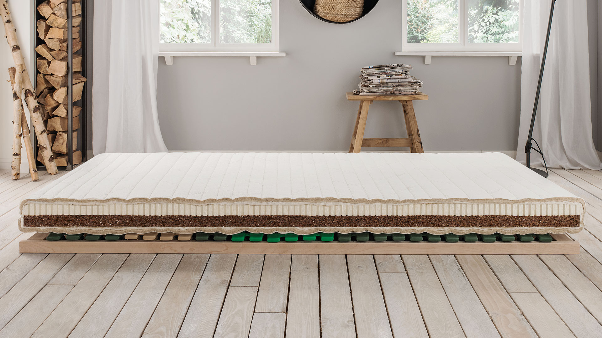 Viva Ontmoedigd zijn ik draag kleding Natuurlatex-kokos kindermatras "Vita-Junior" | allnatura Nederland