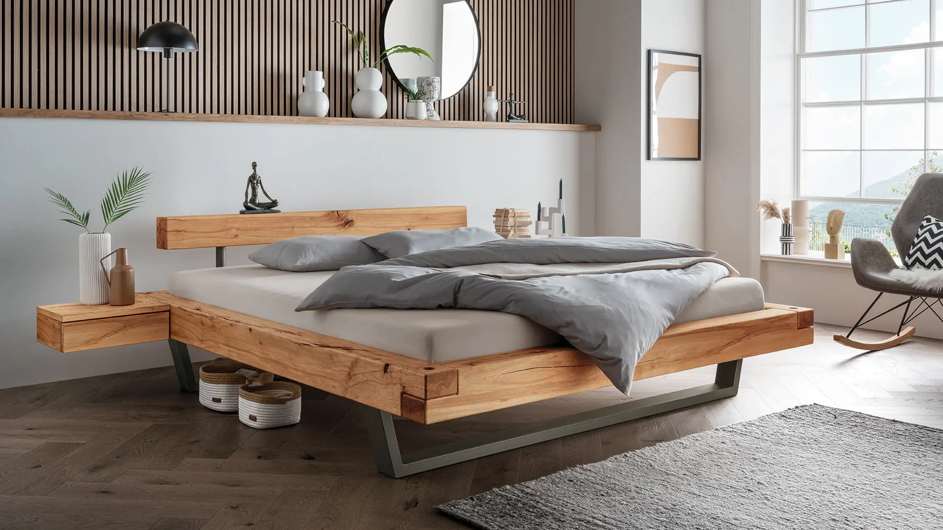 marketing berouw hebben plek Hangende balk bed "Madea" | allnatura Nederland