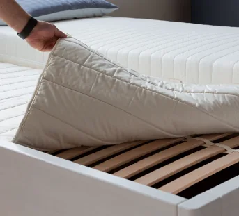Matrasbeschermer om uw matras te beschermen - Optioneel gemaakt van maagdelijke schapenwol of kokosnoot