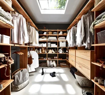 Garderobesysteem voor nog meer orde in uw kleedkamer